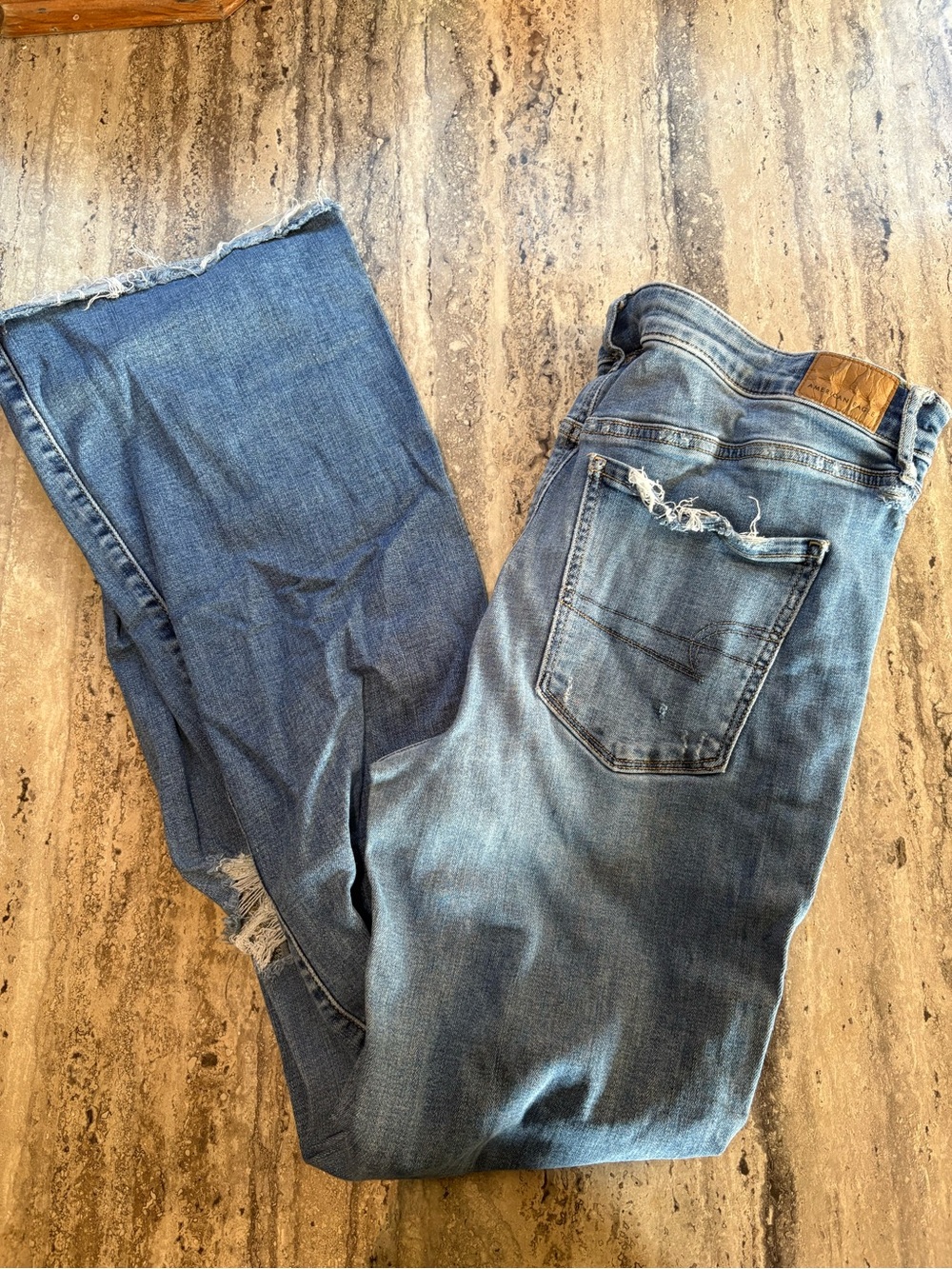 American Eagle Outfitters Light Blue Bootcut Jeans